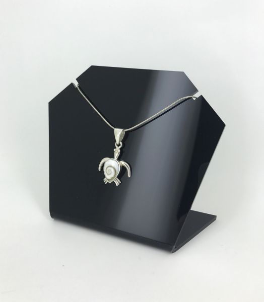 Présentoir bijoux pour colliers ou chaînettes. 10 x 11 cm