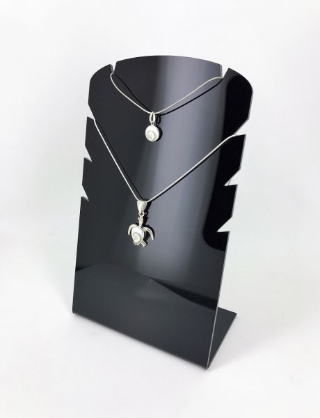 Présentoir bijoux pour colliers ou chaînettes. 20 cm