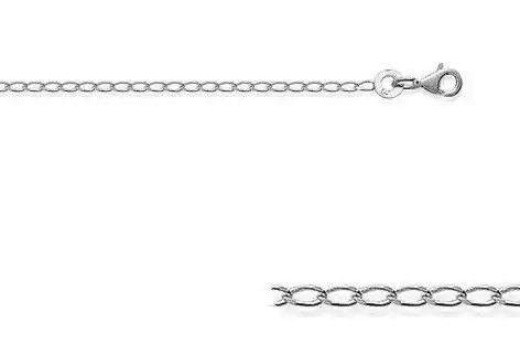 Lot de 3 Chaines Maille Cheval Diamantée  - 3 Tailles - ARC130 